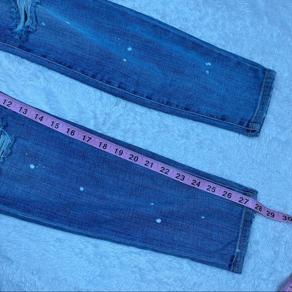 Current/Elliot distressed stiletto ankle skinny jeans - Picture 9 of 9